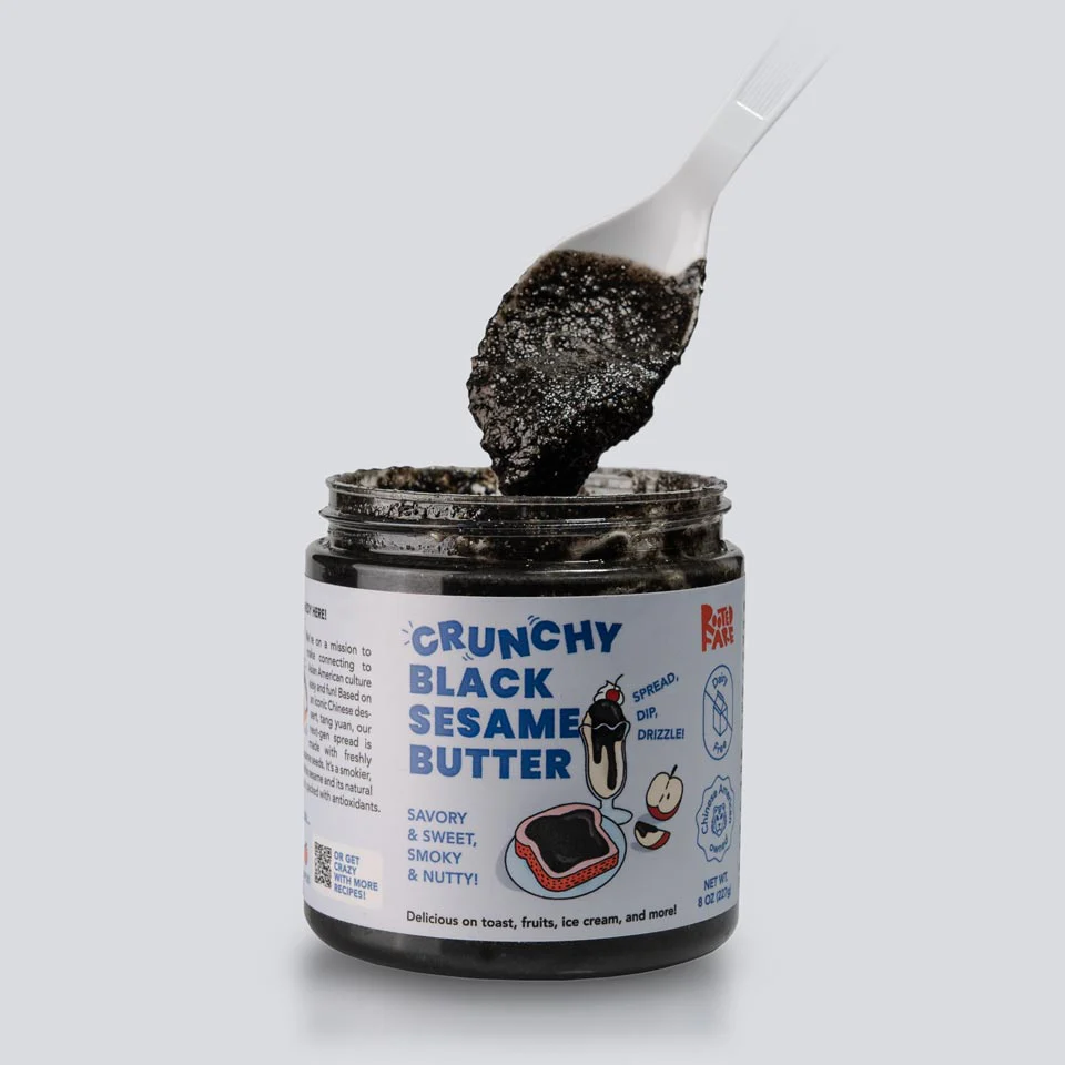 Rooted Fare - Crunchy Black Sesame Butter - Image 2